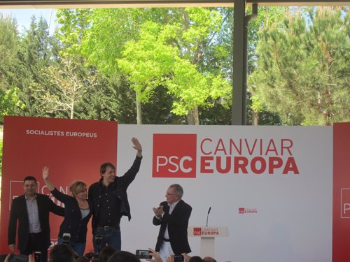 E.Valenciano (PSOE) y J.López (PSC)
