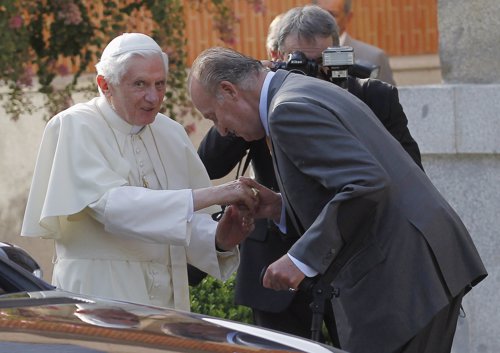 Benedicto XVI y el Rey