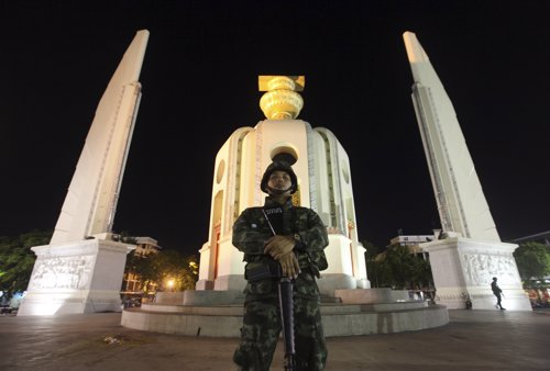 Militares en Tailandia