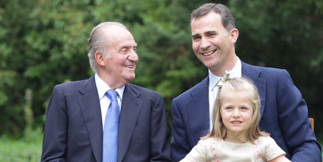 Foto: El Rey tomó la decisión de abdicar en enero al cumplir 76 años y después lo comunicó a Rajoy y Rubalcaba (CASA DE SU MAJESTAD EL REY)
