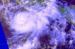 Foto: 'Cristina' se convierte en huracán en el Pacífico mexicano (CONAGUA)