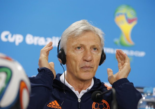 El seleccionador de Colombia, José Pekerman