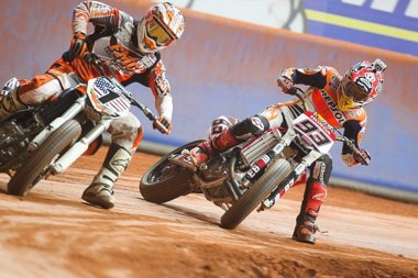 Foto: Márquez y 'The Bullet' repetirán su duelo en Dirt Track (ALEJANDRO CERESUELA BERMEJO)