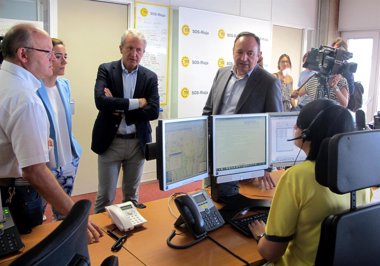 Foto: El Centro Operativo SOS Rioja registra en el primer semestre 56.906 incidencias, 5.091 más que en el año anterior (GOBIERNO DE LA RIOJA)