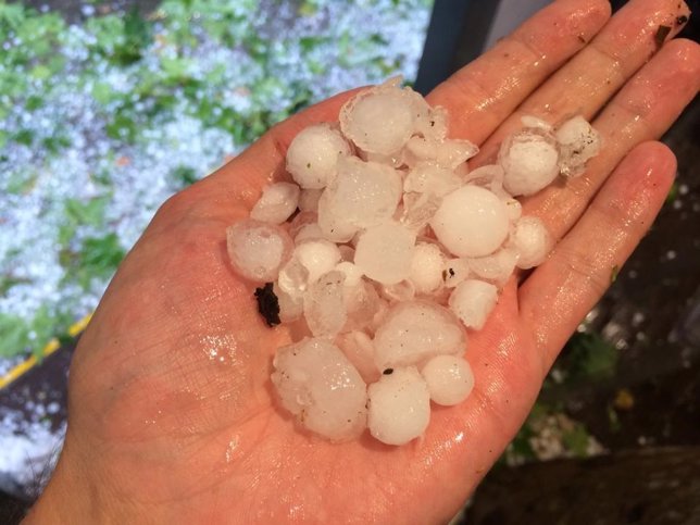 FOTO TORMENTA GRANIZO ESPANA foto tormenta granizo espana: