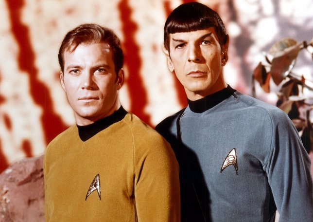  William Shatner Y Leonard Nimoy En Star Trek