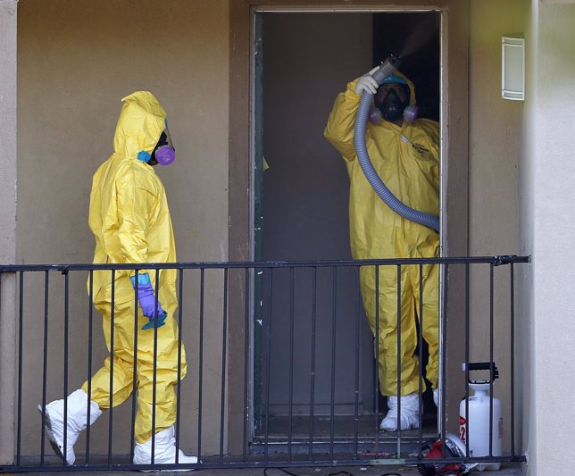 Desinfectaciones por ébola