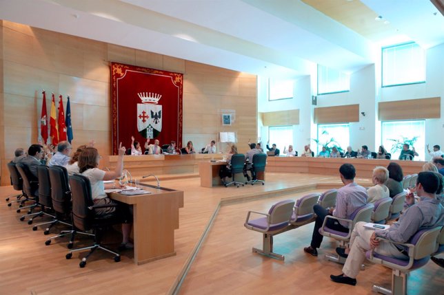 Pleno en el Ayuntamiento de Alcobendas