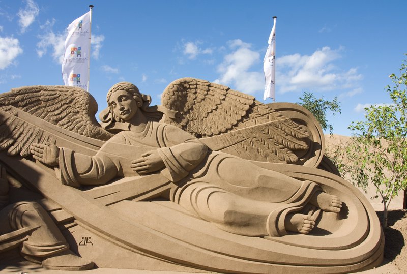 Belén de arena de Gran Canarias