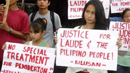 Foto: Imputado por asesinato en Filipinas un 'marine' estadounidense (LORGINA MINGUITO / REUTERS)