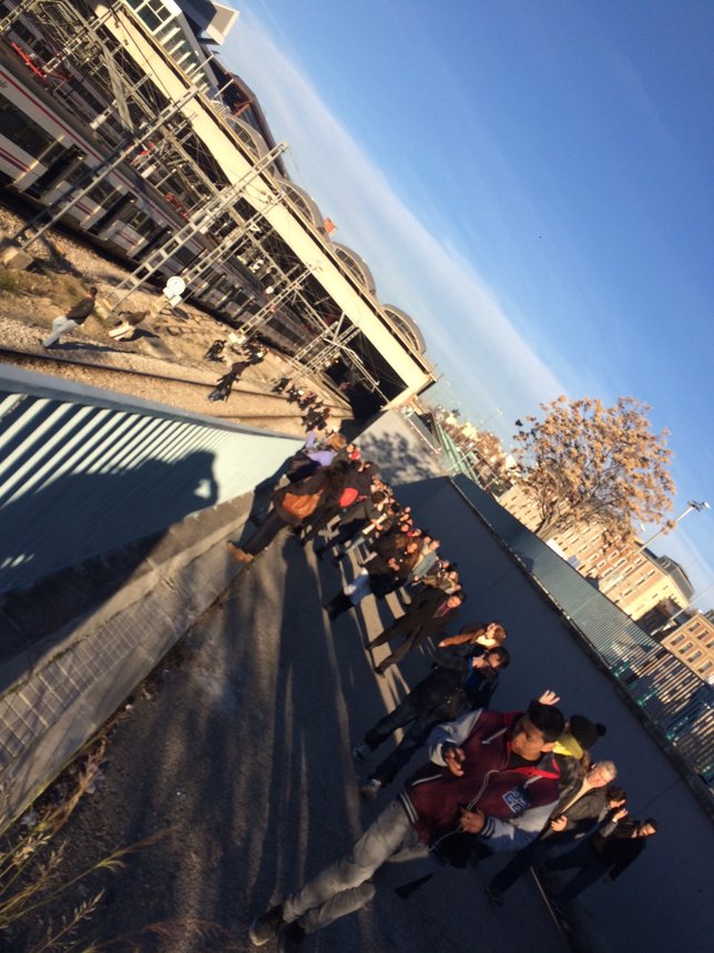 Desalojo en Atocha