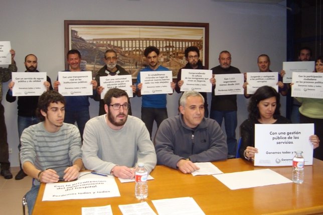 Presentación de Ganemos Segovia