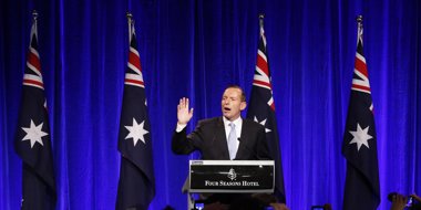 Foto: Abbott supera una moción sobre su liderazgo al frente del Partido Liberal (REUTERS)