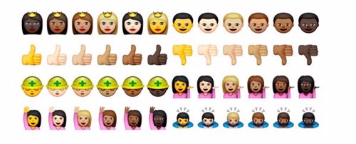 Emojis raciales 