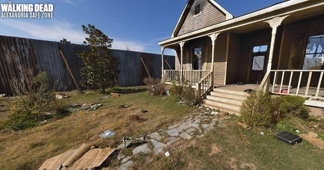 La Alexandría de 'The Walking Dead' a vista de Google Maps
