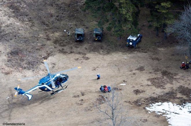 Foto: Hallada la segunda caja negra del avión de Germanwings (GENDARMERÍA FRANCESA)