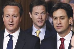 Foto: Crisis constitucional y nuevos comicios, posibles escenarios en Reino Unido (POOL NEW / REUTERS)