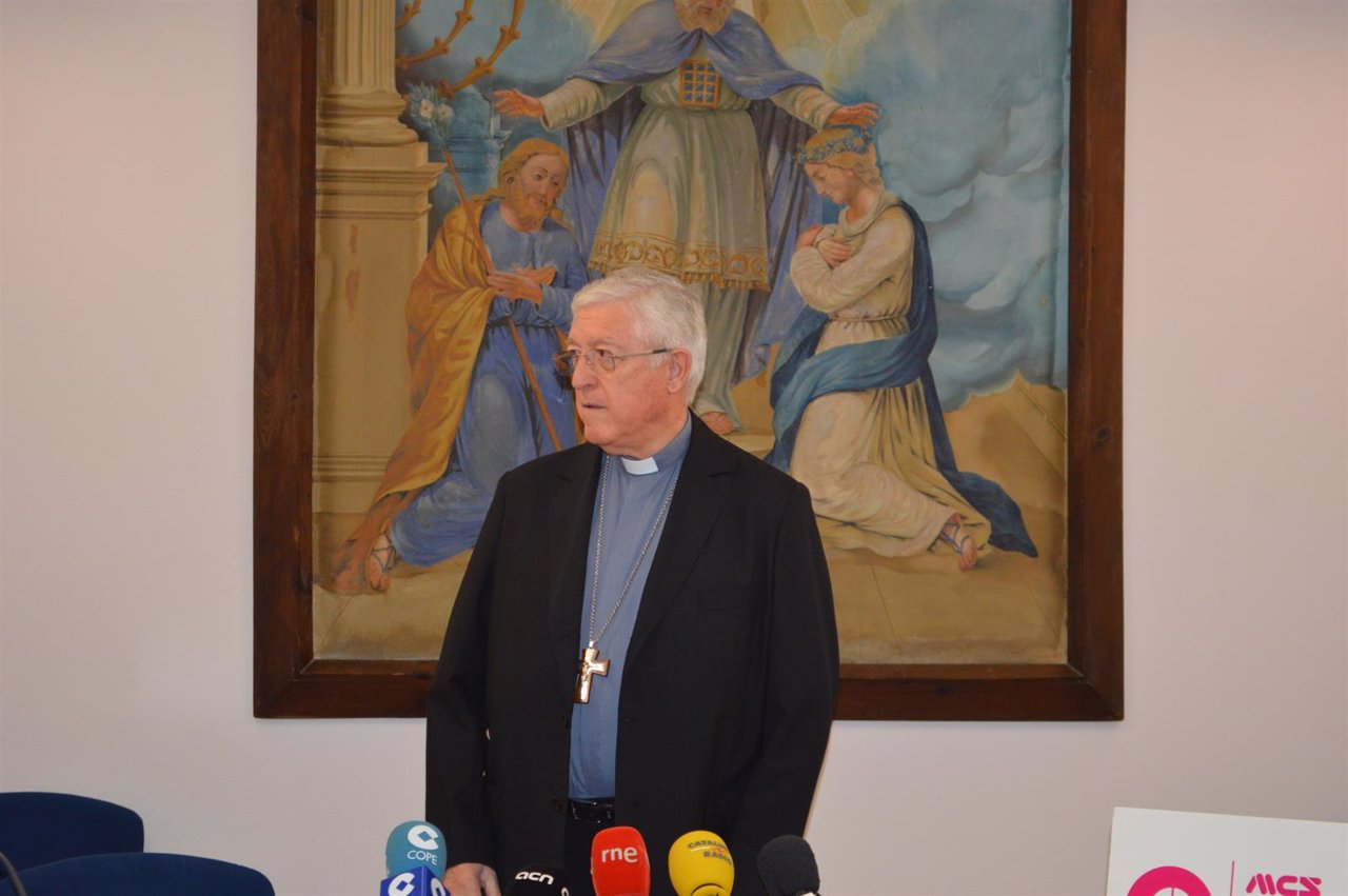 El obispo de Lleida, Joan Piris