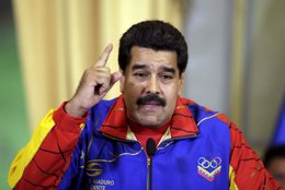 Foto: Maduro acusa al presidente de Guyana de ser "un provocador de la Exxon Mobil" (REUTERS)
