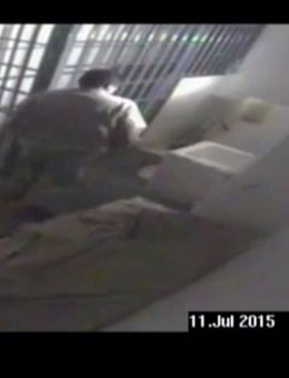 Foto: México publica los vídeos de las cámaras de seguridad de la celda de la que se fugó 'El Chapo' (REUTERS)