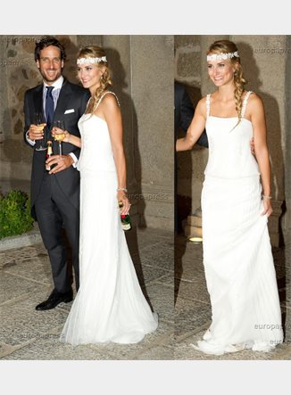 Alba Carrillo: tres vestidos de novia en su enlace con Feliciano López