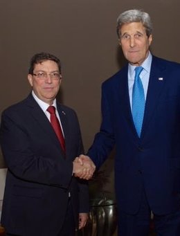Foto: Kerry se reunirá el lunes con el ministro de Exteriores cubano en Washington (TWITTER @STATEDEPT)