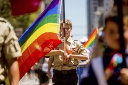 Foto: Los Boy Scouts de América ponen fin a sus políticas de discriminación sexual (NOAH BERGER / REUTERS)