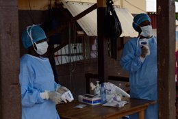 Foto: Probada con éxito en Guinea una vacuna "altamente eficaz" en la prevención del ébola (NEIL BRANDVOLD)