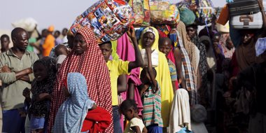 Foto: La violencia de Boko Haram ha obligado a 2,1 millones de nigerianos a abandonar sus hogares (AFOLABI SOTUNDE / REUTERS)