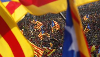 Diada 2015 en directo | Imágenes de la Via Lliure de Barcelona