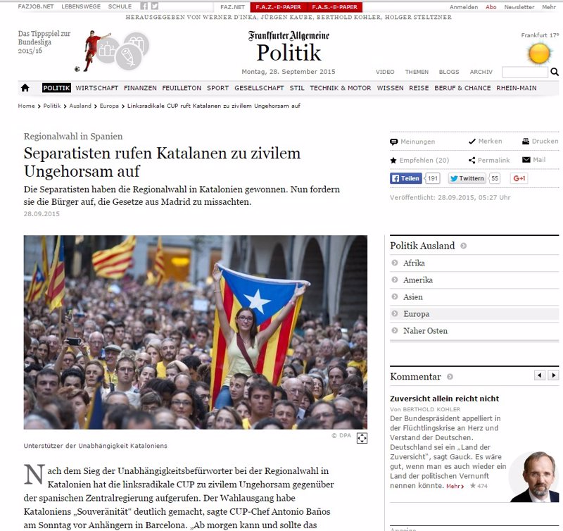 LA PRENSA DE CATALUNA la prensa de cataluna:
