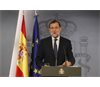 Rajoy: "Los partidarios de la ruptura no tienen ni el apoyo de la ley ni el de...