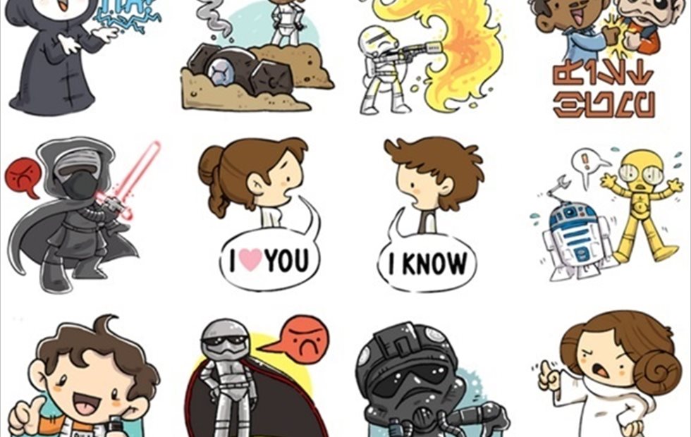 Facebook lanza 'stickers' de Star Wars que son puro amor