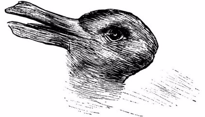 ¿Pato o conejo? Lo que ves en esta ilusión óptica dice mucho de tu cerebro