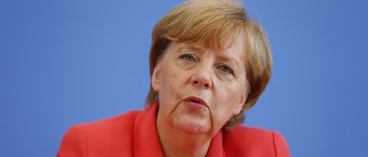 Foto: Merkel cree que sería de "gran ayuda" algún tipo de zona de exclusión aérea en Siria (HANNIBAL HANSCHKE / REUTERS)