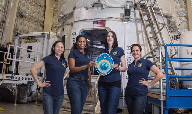 La NASA experimenta con una tripulación espacial sólo de mujeres (NASA/ BILL STAFFORD)