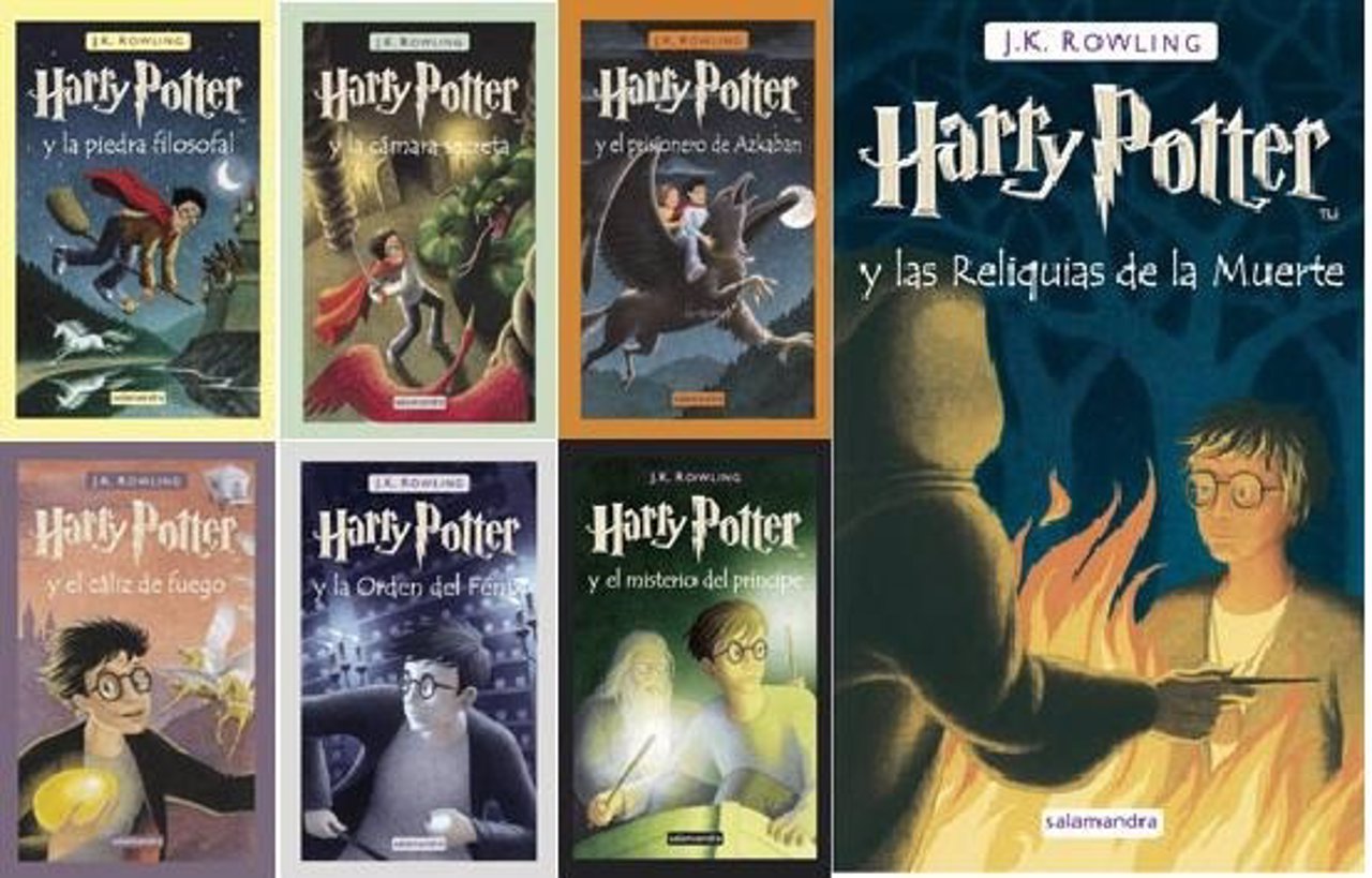 Resultado de imagen para harry potter libros