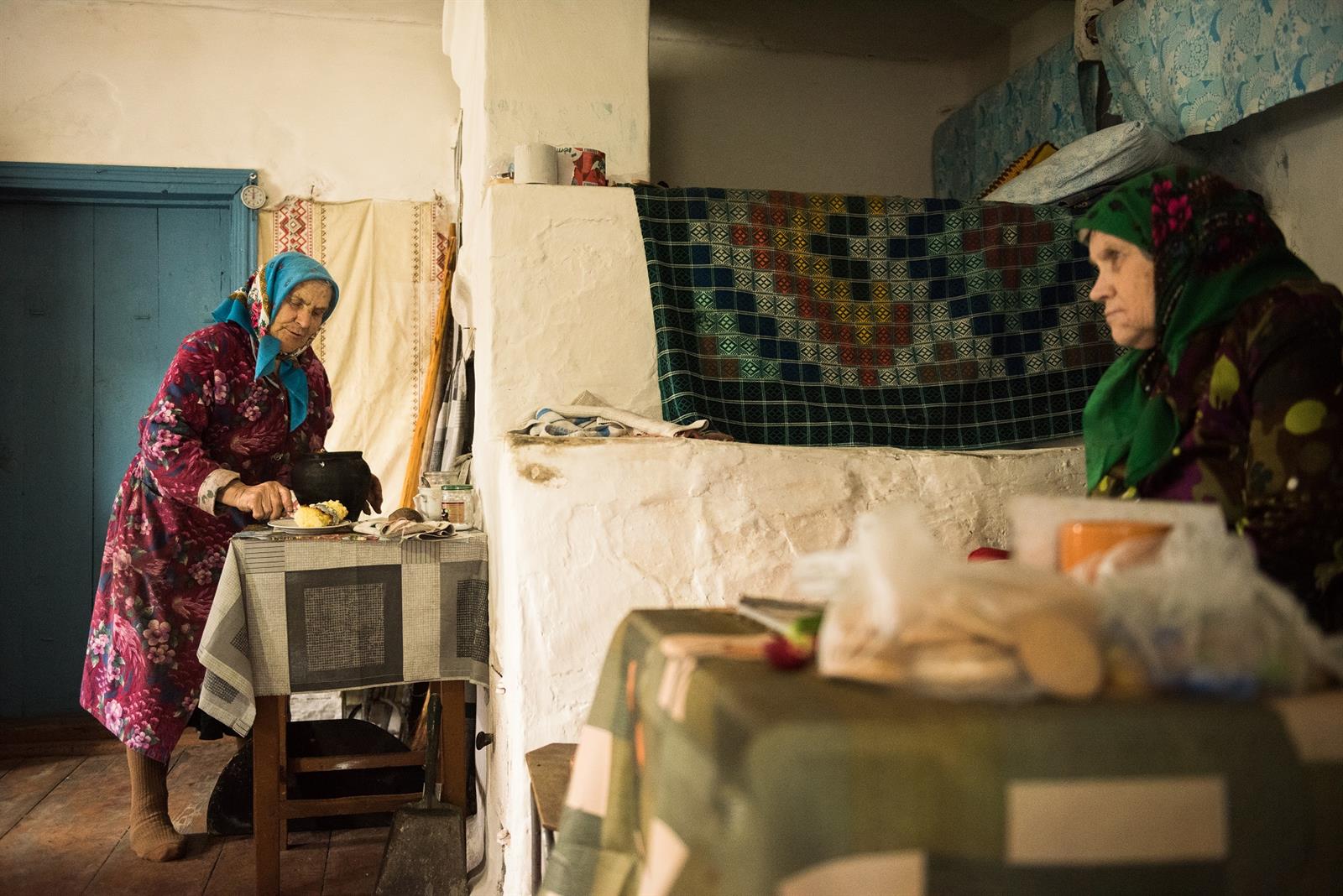 Hanna Alexijevna Zavorotnyi reside con su hermana