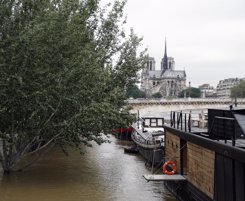 Foto: El Louvre y el Museo de Orsay ponen a salvo algunas de sus obras ante la subida del Sena (CHARLES PLATIAU/REUTERS) 