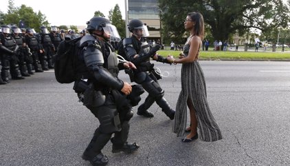 La fotografía de las protestas de Baton Rouge que todo el mundo comparte