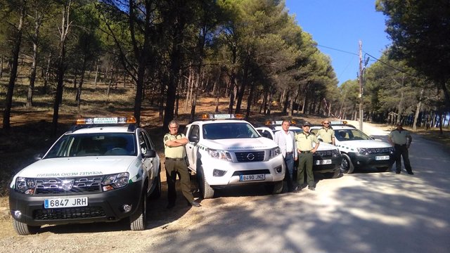 Cuatro nuevos vehículos para los Agentes de Medio Ambiente de Jaén