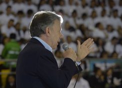 Foto: La Procuraduría insiste en investigar a Santos por no responder a las dudas sobre el proceso de paz (CESAR CARRION/PRESIDENCIA DE COLOMBIA) 