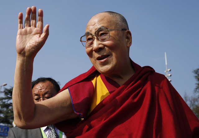 El Dalai Lama, durante una visita a la ONU en Ginebra