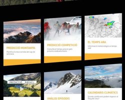 Llancen un web d'informació meteorològica per a activitats de muntanya (GENERALITAT)