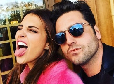 Paula Echevarría y David Bustamante cambian el tono de sus Instagram