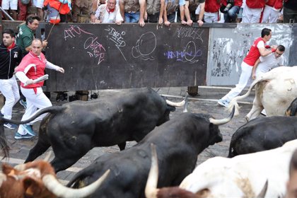 Los toros de Victoriano del Río Cortés este jueves en el sexto día de Sanfermines