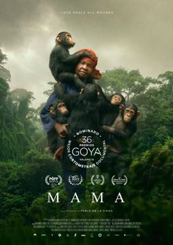 El corto 'Mama' lleva a los Goya la historia una mujer víctima de violencia sexual y sus bebés chimpancés