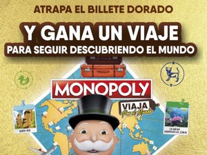 Descubre y viaja por el mundo junto a tu familia con 'Monopoly Viaja por el Mundo'