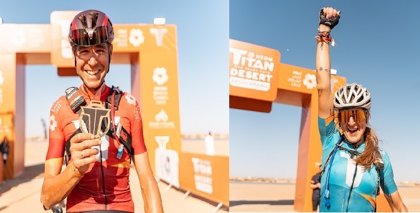 David Valero y Ariadna Ródenas, ganadores de la Titan Desert de Arabia Saudí