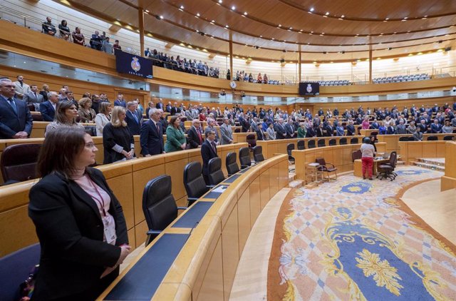 Todos Los Partidos Pol Ticos Del Senado Suscriben El Minuto De Silencio